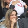 Shakira (compagne Gerard Piqué), son fils Sasha lors des 8ème de finale de l'UEFA Euro 2016 Italie-Espagne au Stade de France à Saint-Denis, France, le 27 juin 2016. © Cyril Moreau/Bestimage