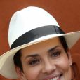 Cristina Cordula - People au village des Internationaux de France de tennis de Roland Garros à Paris. Le 25 mai 2016. © Dominique Jacovides / Bestimage