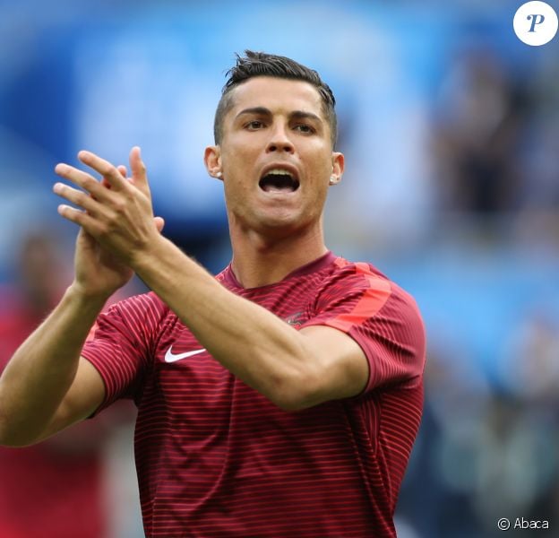 Cristiano Ronaldo lors du match de la finale de l'Euro 2016 Portugal-France au Stade de France à Saint-Denis, France, le 10 juin 2016. © Cyril Moreau/Bestimage