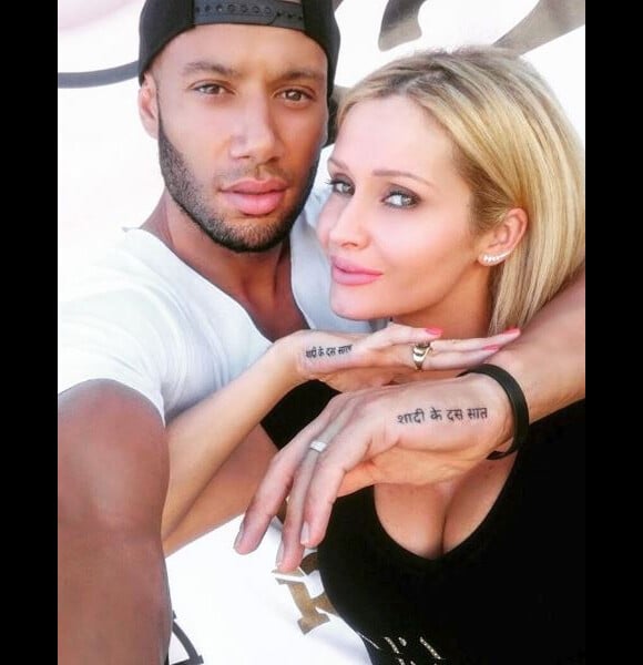 Tatiana Laurens et Xavier Delarue : Un tatouage pour leurs 10 ans d'amour