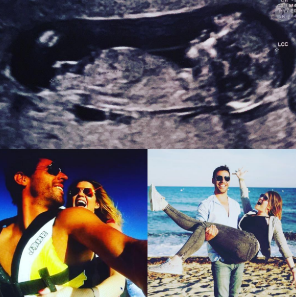 Coralie Xhaard (Secret Story 4) est enceinte ! Elle dévoile une photo de son échographie. Mai 2016.