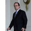 François Hollande - Sorties du conseil des ministres du mercredi 6 juillet au palais de l'Elysée à Paris © Stéphane Lemouton / Bestimage