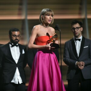 Taylor Swift aux 58e Grammy Awards. Los Angeles, le 15 février 2016.