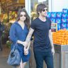 Louis Tomlinson et Danielle Campbell dans les rues de Los Angeles, le 20 février 2016