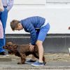 Le prince Christian, le prince Vincent - La famille royale de Danemark lors d'un photocall au palais de Grasten, le 15 juillet 2016.15/07/2016 - Grasten