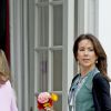 La princesse Josephine, la princesse Mary - La famille royale de Danemark lors d'un photocall au palais de Grasten, le 15 juillet 2016.15/07/2016 - Grasten