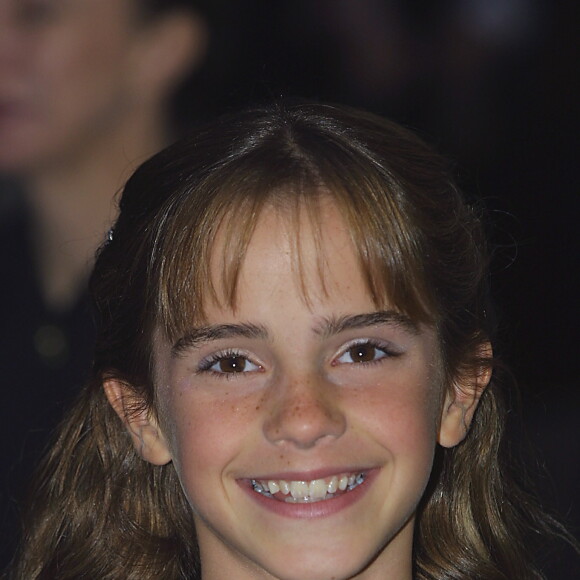 Emma Watson à Londres le 4 novembre 2001.