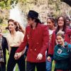 Michael Jackson et Lisa Marie Presley à la conférence World Summit of Children, le 18 avril 1995.