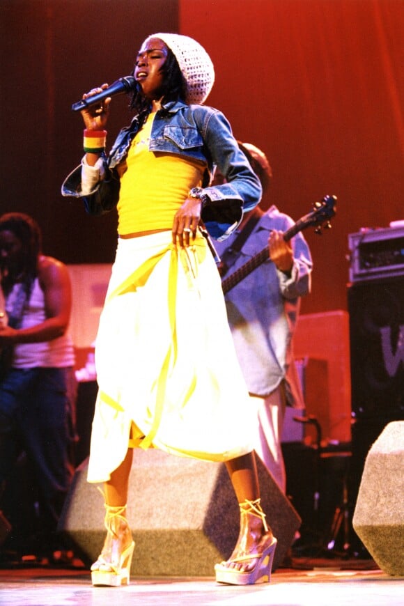 Lauryn Hill au Zénith de Paris en 1999.
