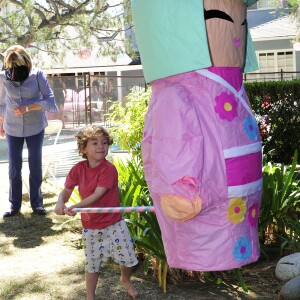 Exclusive - Dean McDermotto, Tori Spelling, Liam McDermott, Hattie McDermott, Stella McDermott, Finn McDermott during the Tori Spelling Throws Daughter Stella A Japanese Themed 8th Birthday in Los Angeles, CA on July 1§, 2016. Photo by Michael Simon/startraks/ABACAPRESS.COM19/07/2016 - 