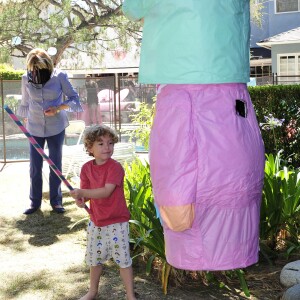 Exclusive - Dean McDermotto, Tori Spelling, Liam McDermott, Hattie McDermott, Stella McDermott, Finn McDermott during the Tori Spelling Throws Daughter Stella A Japanese Themed 8th Birthday in Los Angeles, CA on July 1§, 2016. Photo by Michael Simon/startraks/ABACAPRESS.COM19/07/2016 - 