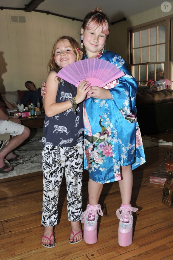 Exclusive - Dean McDermotto, Tori Spelling, Liam McDermott, Hattie McDermott, Stella McDermott, Finn McDermott during the Tori Spelling Throws Daughter Stella A Japanese Themed 8th Birthday in Los Angeles, CA on July 1§, 2016. Photo by Michael Simon/startraks/ABACAPRESS.COM19/07/2016 - 