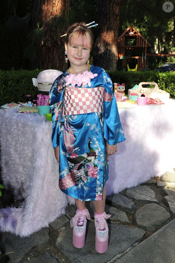Exclusive - Dean McDermotto, Tori Spelling, Liam McDermott, Hattie McDermott, Stella McDermott, Finn McDermott during the Tori Spelling Throws Daughter Stella A Japanese Themed 8th Birthday in Los Angeles, CA on July 1§, 2016. Photo by Michael Simon/startraks/ABACAPRESS.COM19/07/2016 - 