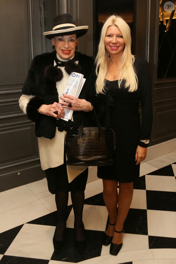 Geneviève de Fontenay, guest - Soirée de remise des prix de la 12ème édition du TROFEMINA (prix décerné à des femmes d'exception) au pavillon Royal à Paris, le 14 octobre 2015.