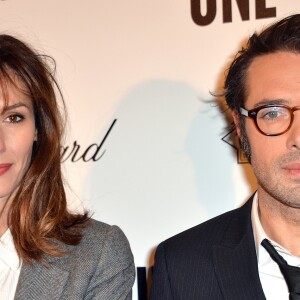 Doria Tillier et son compagnon Nicolas Bedos à l'Avant première du film "Un + Une" de Claude Lelouch à l'UGC Normandie à Paris le 23 novembre 2015.