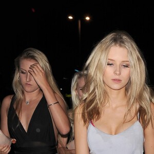 Lottie Moss en sortie à Londres le 22 juillet 2016.