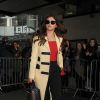 Selena Gomez aux studios de la BBC à Londres, le 11 mars 2016