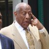 Bill Cosby à la sortie du tribunal Montgomery en Pennsylvanie le 7 juillet 2016. Un juge de Pennsylvanie a de nouveau refusé jeudi d'annuler les poursuites visant Bill Cosby, levant l'un des derniers obstacles à la tenue d'un procès, à une date encore indéterminée. L'acteur américain est accusé d'agressions sexuelles.