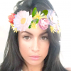 Carla des Marseillais devient brune, sur Snapchat, juillet 2016
