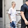 Justin Bieber à la sortie du spa Aire Ancient Baths à New York, le 19 juillet 2016. © CPA/Bestimage