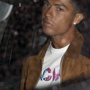 Cristiano Ronaldo de sortie au restaurant The Nice Guy à West Hollywood le 26 juillet 2016, pendant ses vacances.