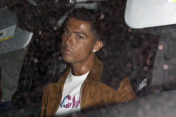 Cristiano Ronaldo de sortie au restaurant The Nice Guy à West Hollywood le 26 juillet 2016, pendant ses vacances.