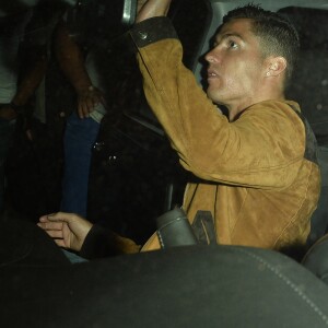 Cristiano Ronaldo de sortie au restaurant The Nice Guy à West Hollywood le 26 juillet 2016, pendant ses vacances.