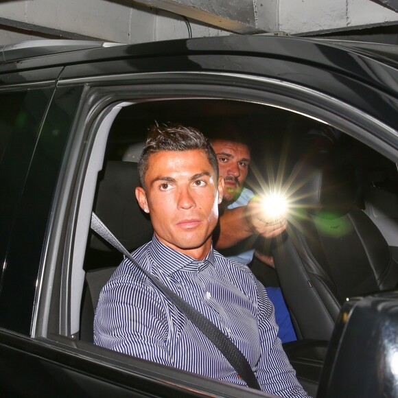 Cristiano Ronaldo en vacances, de sortie au Madeo le 25 juillet 2016 à Los Angeles.