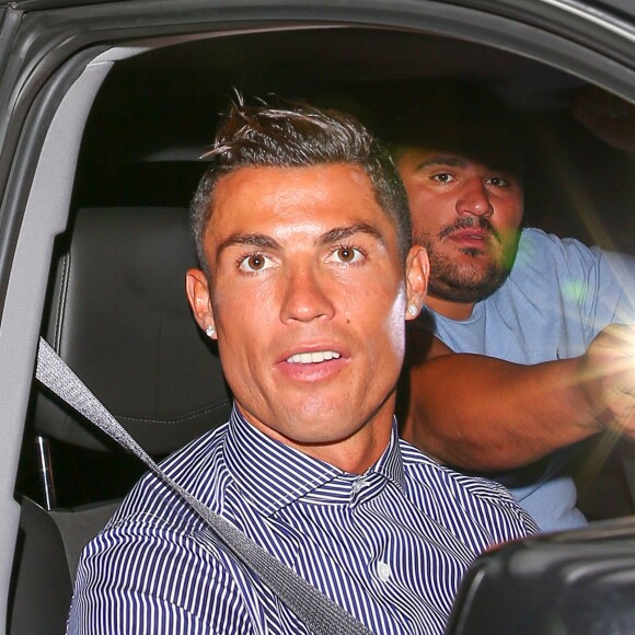 Cristiano Ronaldo en vacances, de sortie au Madeo le 25 juillet 2016 à Los Angeles.