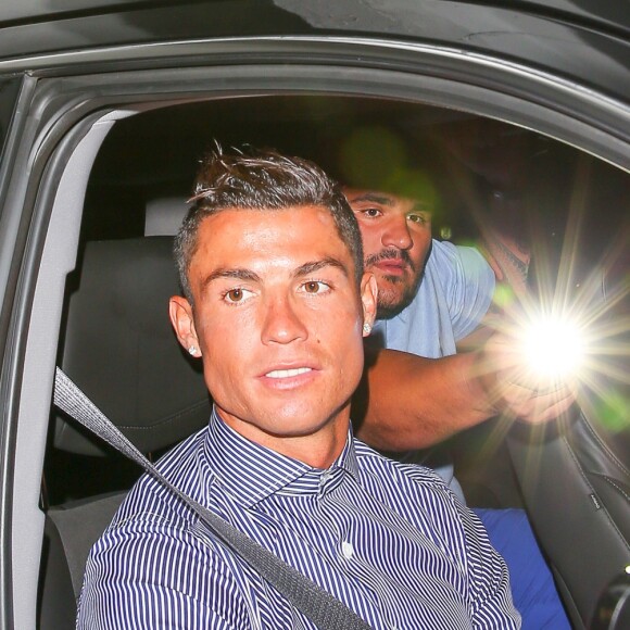 Cristiano Ronaldo en vacances, de sortie au Madeo le 25 juillet 2016 à Los Angeles.