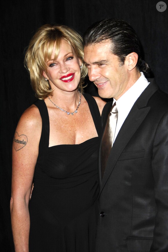 Melanie Griffith, Antonio Banderas at arrivals for 21st Annual IMAGEN Awards - ARRIVALS, Beverly Hilton Hotel, Los Angeles, CA, August 18, 2006. Photo by: Michael Germana/Everett Collection00/00/0000 - 