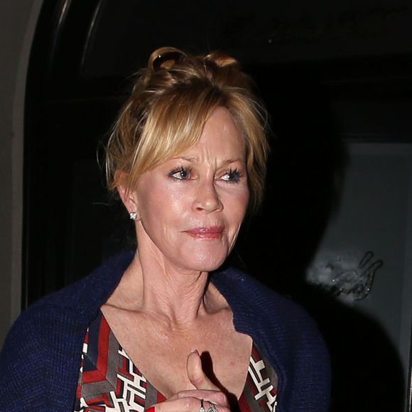 Melanie Griffith - Célébrités arrivant au restaurant Craig's à West Hollywood le 28 avril 2016.