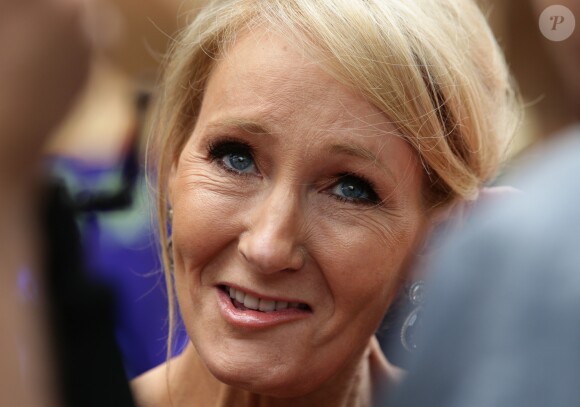 JK Rowling lors de la première mondiale de la pièce Harry Potter and The Cursed Child au Palace Theatre, Londres, le 30 juillet 2016.
