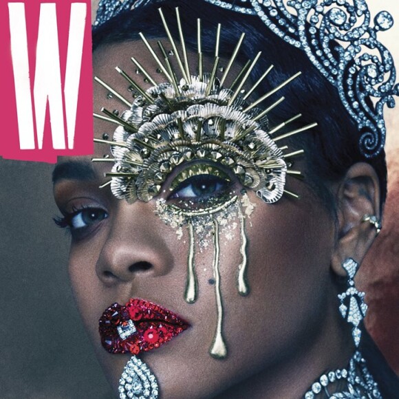 Rihanna photographiée par Steven Klein pour le magazine W. Numéro de septembre 2016.