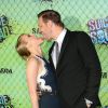 Jim Parrack et sa femme Leven Rambin à la Première du film "Suicide Squad" à New York. Le 1er août 2016