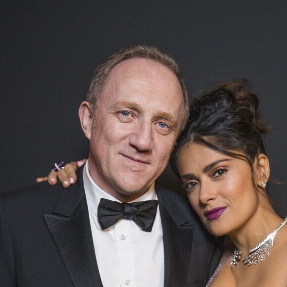 François-Henri Pinault et Salma Hayek - People au dîner Kering pour "Women in Motion" lors du 69e Festival International du Film de Cannes. Le 15 mai 2016 © Borde-Jacovides-Moreau / Bestimage