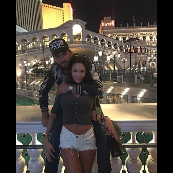 Nabilla Benattia et Thomas Vergara à Las Vegas, août 2016