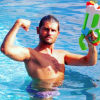 Christophe Beaugrand profite de son été 2016.