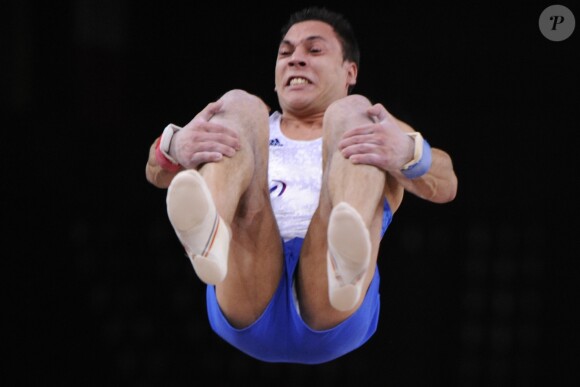 Thomas Bouhail au Palais Omnisports Paris-Bercy, Paris, le 19 mars 2011.