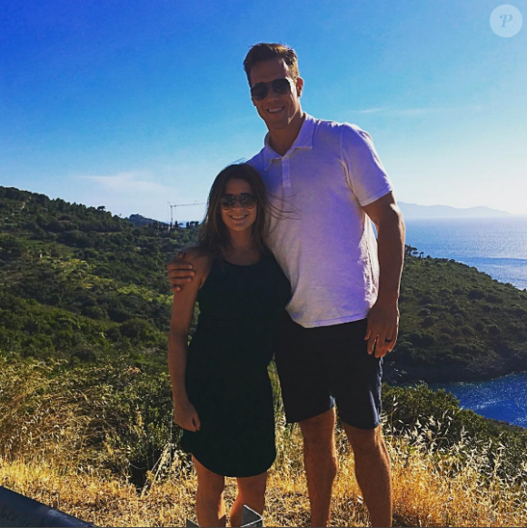 La gymnaste américaine Alicia Sacramone et le quarterback Brady Quinn, ici en babymmon en Italie, ont accueilli le 5 août 2016 leur premier enfant, une petite fille, Sloan. Photo Instagram.