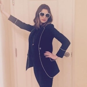 Anne Hathaway sur une photo publiée sur son compte Instagram le 23 mai 2016