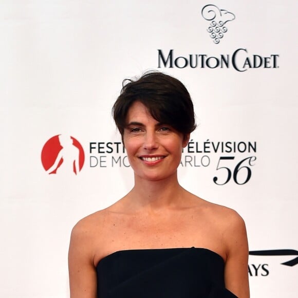 Alessandra Sublet - Cérémonie d'ouverture du 56ème Festival de télévision de Monte-Carlo, le 12 juin 2016. © Bruno Bebert/Bestimage