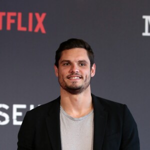 Florent Manaudou à l' Avant premiére mondiale de la série TV Netflix, "Marseille" au Palais du Pharo de Marseille le 4 mai 2016. © Dominique Jacovides/Bestimage.