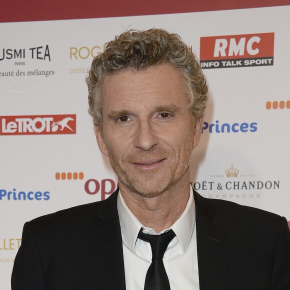 Denis Brogniart - Dîner de gala du 95ème Prix d'Amérique Opodo en soutien à l'association "Petits Princes" au Pavillon Vendôme à Paris. Le 30 janvier 2016 © Coadic Guirec / Bestimage