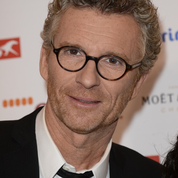 Denis Brogniart - Dîner de gala du 95ème Prix d'Amérique Opodo en soutien à l'association "Petits Princes" au Pavillon Vendôme à Paris. Le 30 janvier 2016 © Coadic Guirec / Bestimage