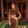Jennifer Lopez à sa soirée d'anniversaire après son spectacle "All I Have" le 23 jiullet 2016