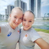 Les soeurs jumelles Lieke et Sanne Wevers en août 2016 lors des JO de Rio de Janeiro. Photo Instagram Sanne Wevers.