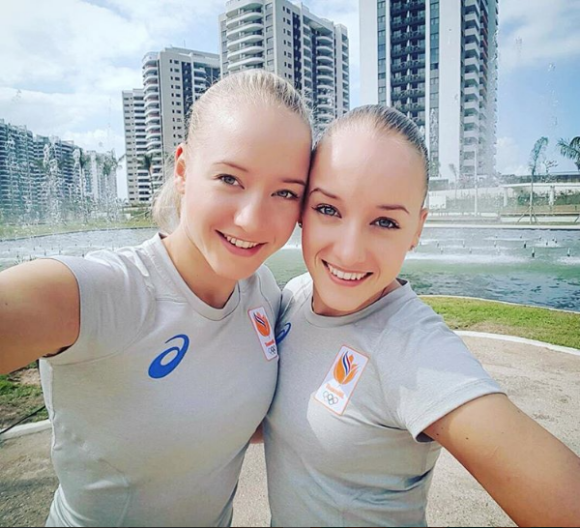 Les soeurs jumelles Lieke et Sanne Wevers en août 2016 lors des JO de Rio de Janeiro. Photo Instagram Sanne Wevers.