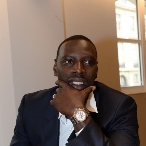 Omar Sy (ambassadeur de la marque) - Inauguration de la boutique Audemars Piguet, 15 rue Royale, et présentation de la nouvelle collection Royal Oak Yellow Gold, à Paris, le 26 mai 2016. © Rachid Bellak/Bestimage