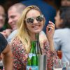 Exclusif - Candice Swanepoel enceinte est allée déjeuner avec Doutzen Kroes et son mari Sunnery James au restaurant Bar Pitti au Greenwich Village à New York, le 5 juin 2016York.05/06/2016 - New York